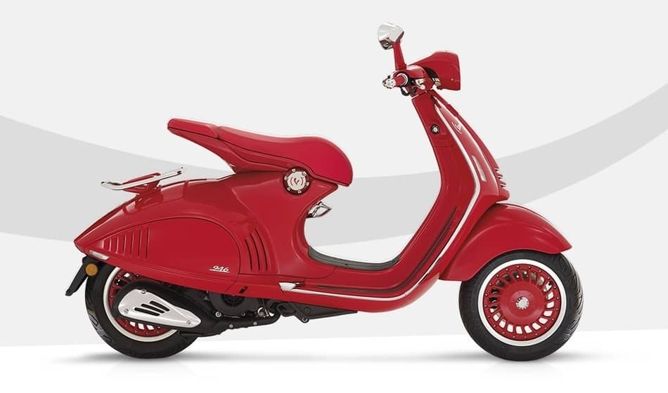 Vespa 946 in red color limited edition so probably a good investment