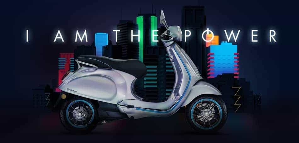 Vespa Elettrica commercial