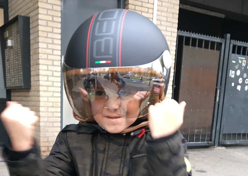 child helmet must fit properly