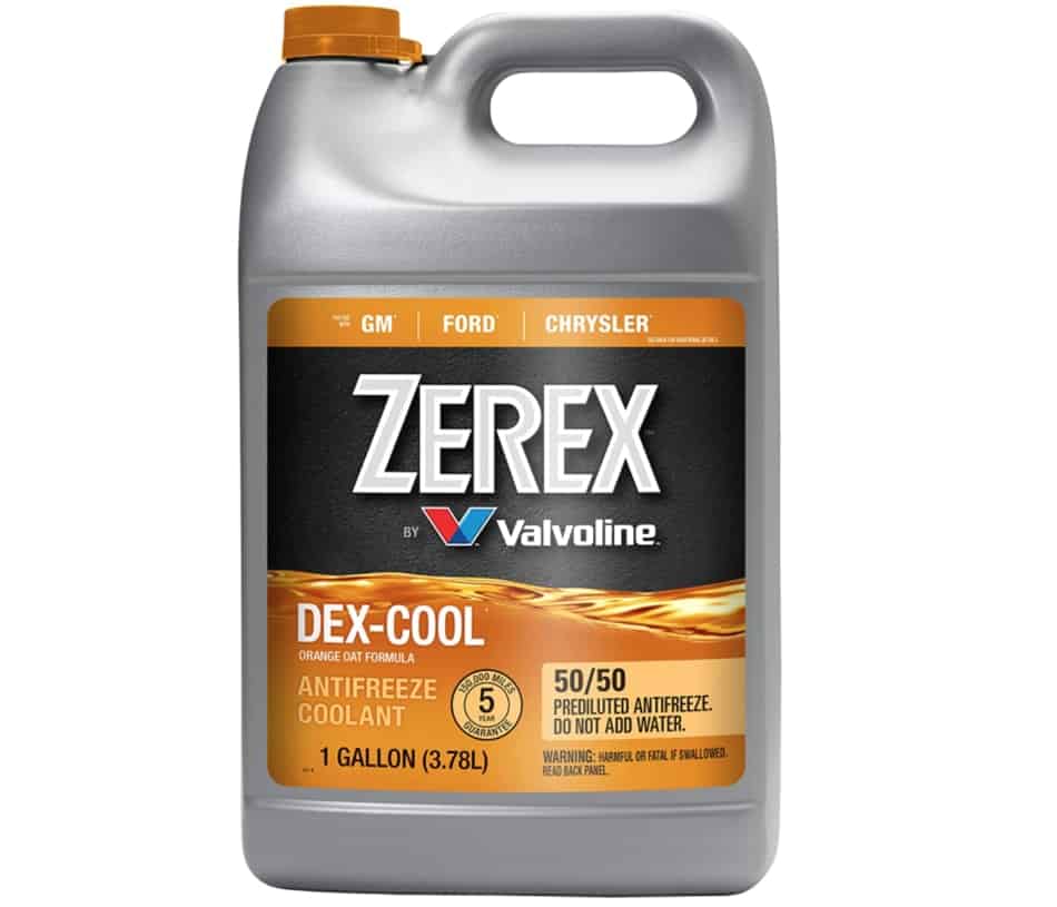 zerex valvoline anti-freeze coolant for the Vespa scooter