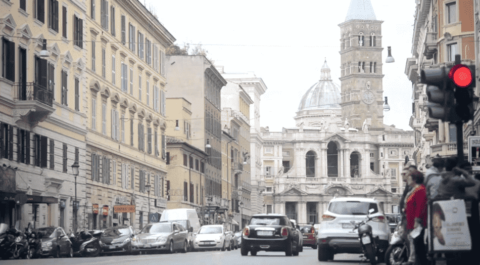 traffic in rome