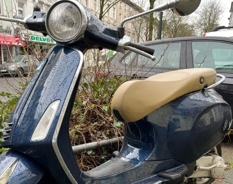 Can You Ride Your Vespa In The Rain? Beware Of These Precautions