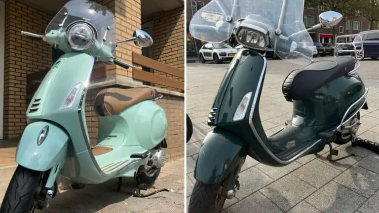 What Are The Differences Between A Vespa Primavera and Sprint?
